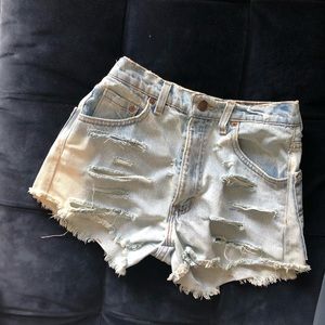 Levi’s High Waisted Shorts